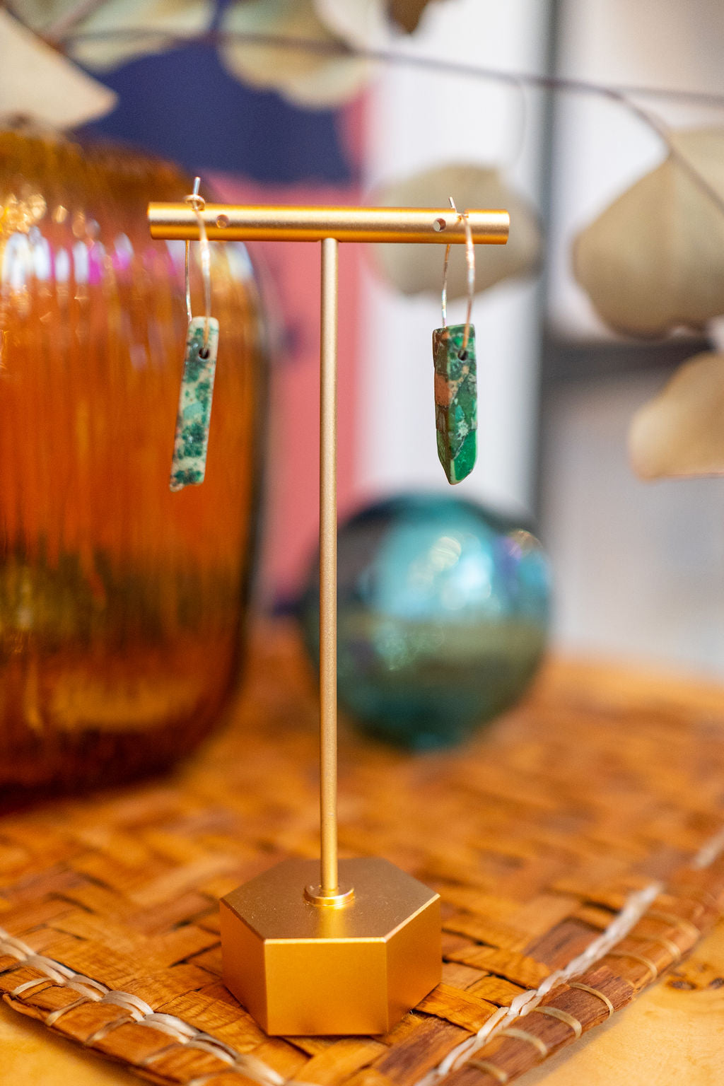 Crystal Hoops