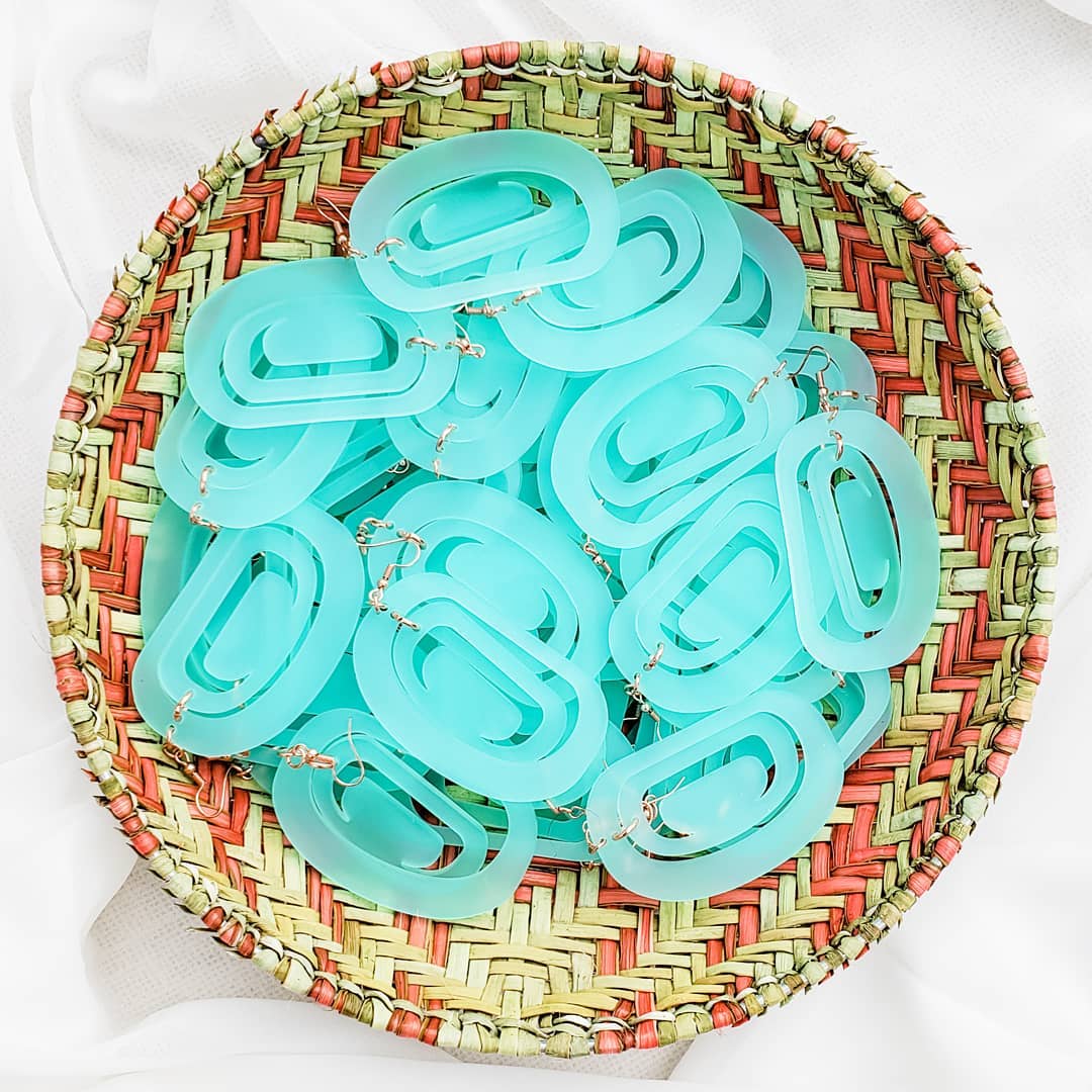 Large Ovoid Earring