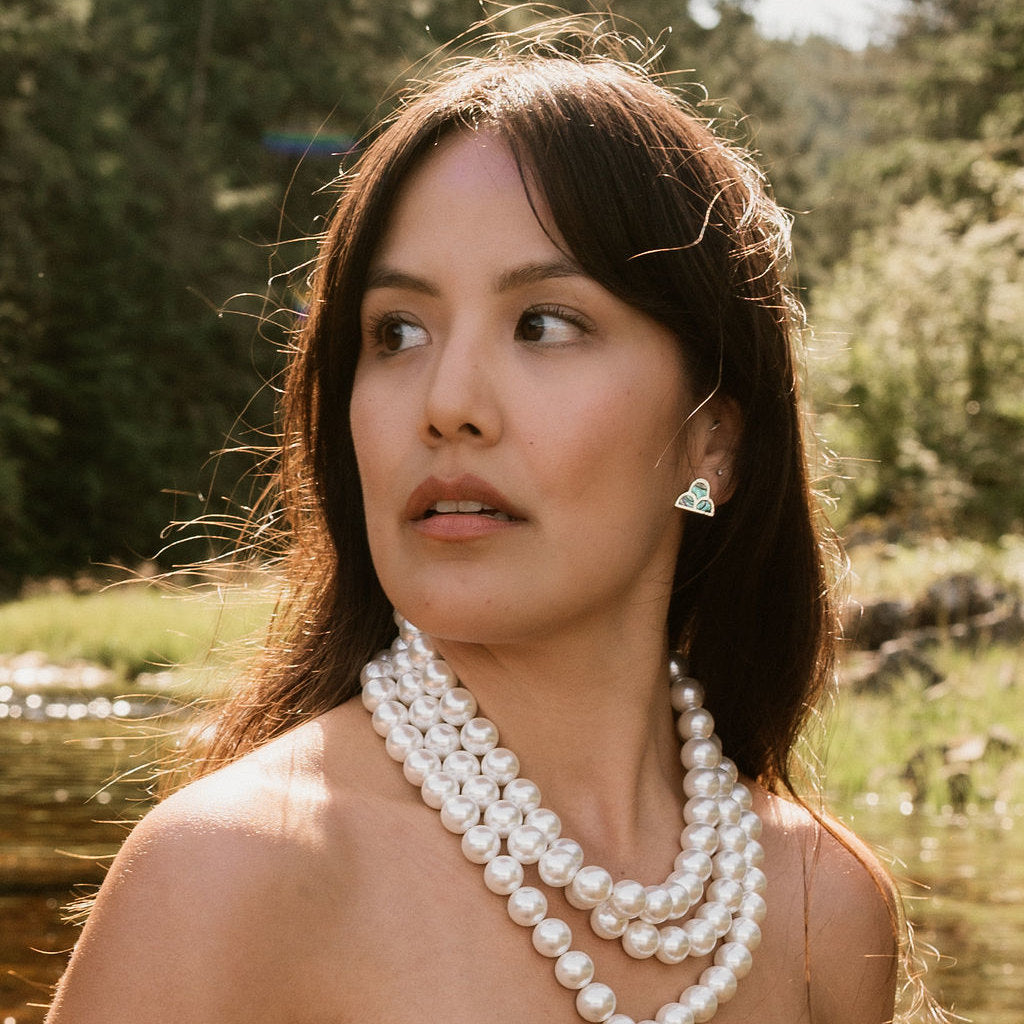 Coastal Desert Gold Metal Studs