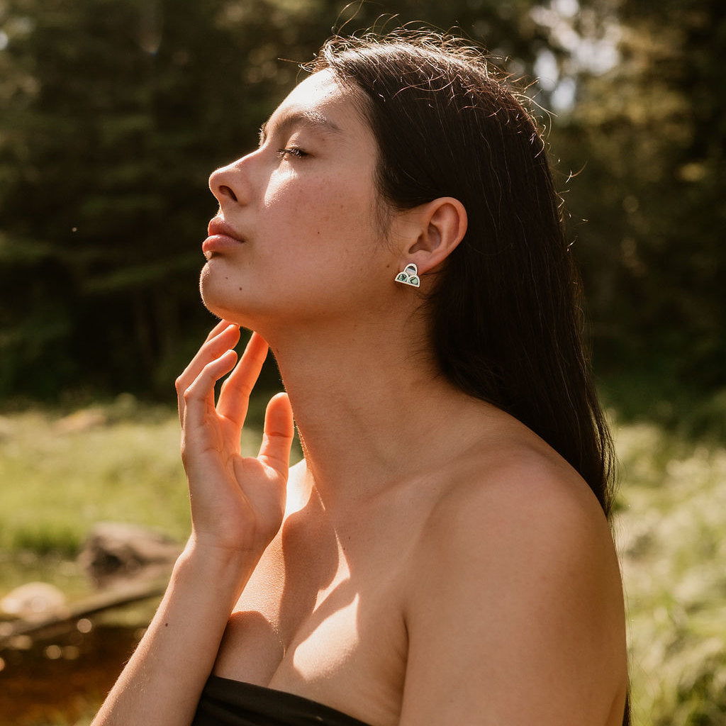 Coastal Desert Gold Metal Studs