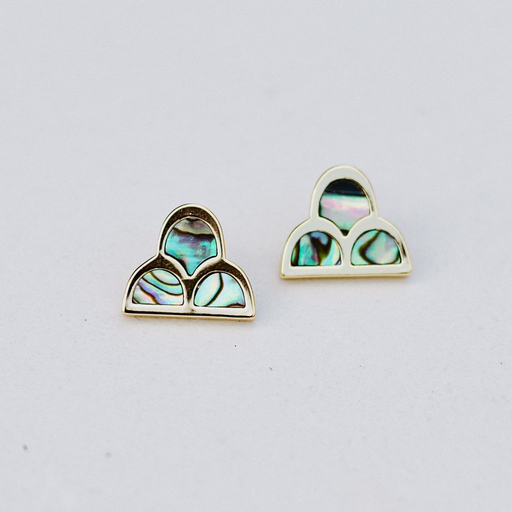 Coastal Desert Gold Metal Studs