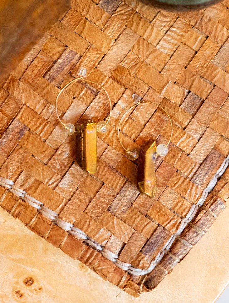 dipped-gold-hoop-2