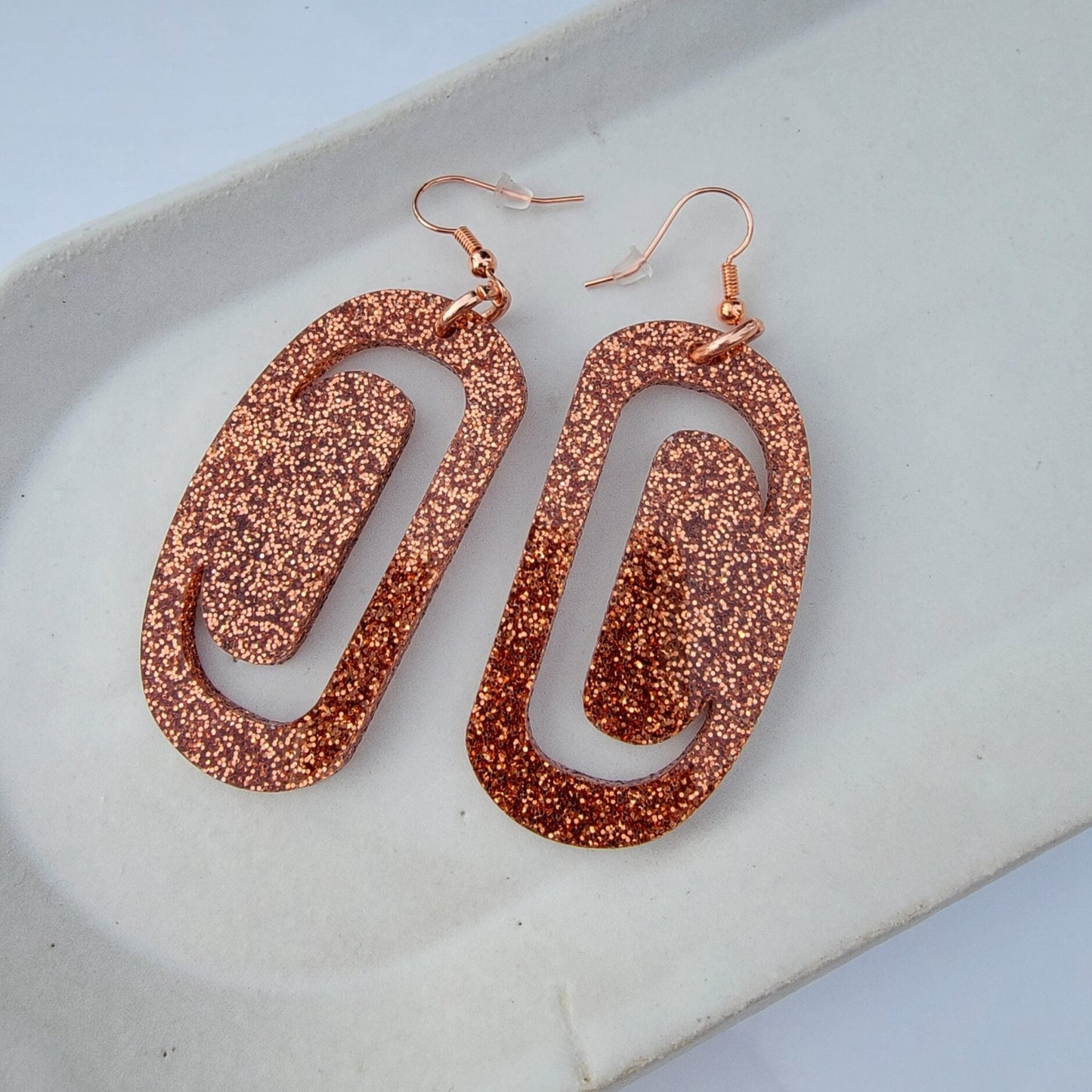 Small Ovoid Earring