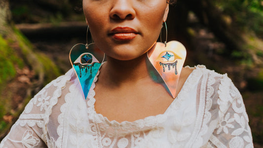 Unveiling Healing Hearts Earrings