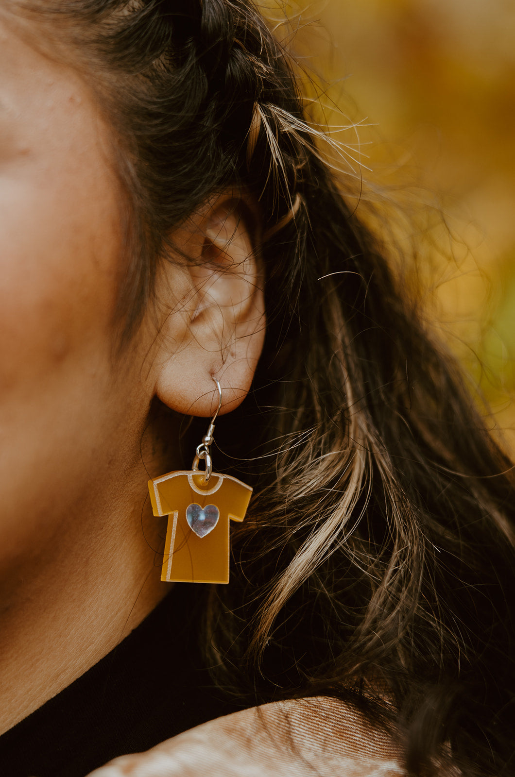Orange Shirt Earrings