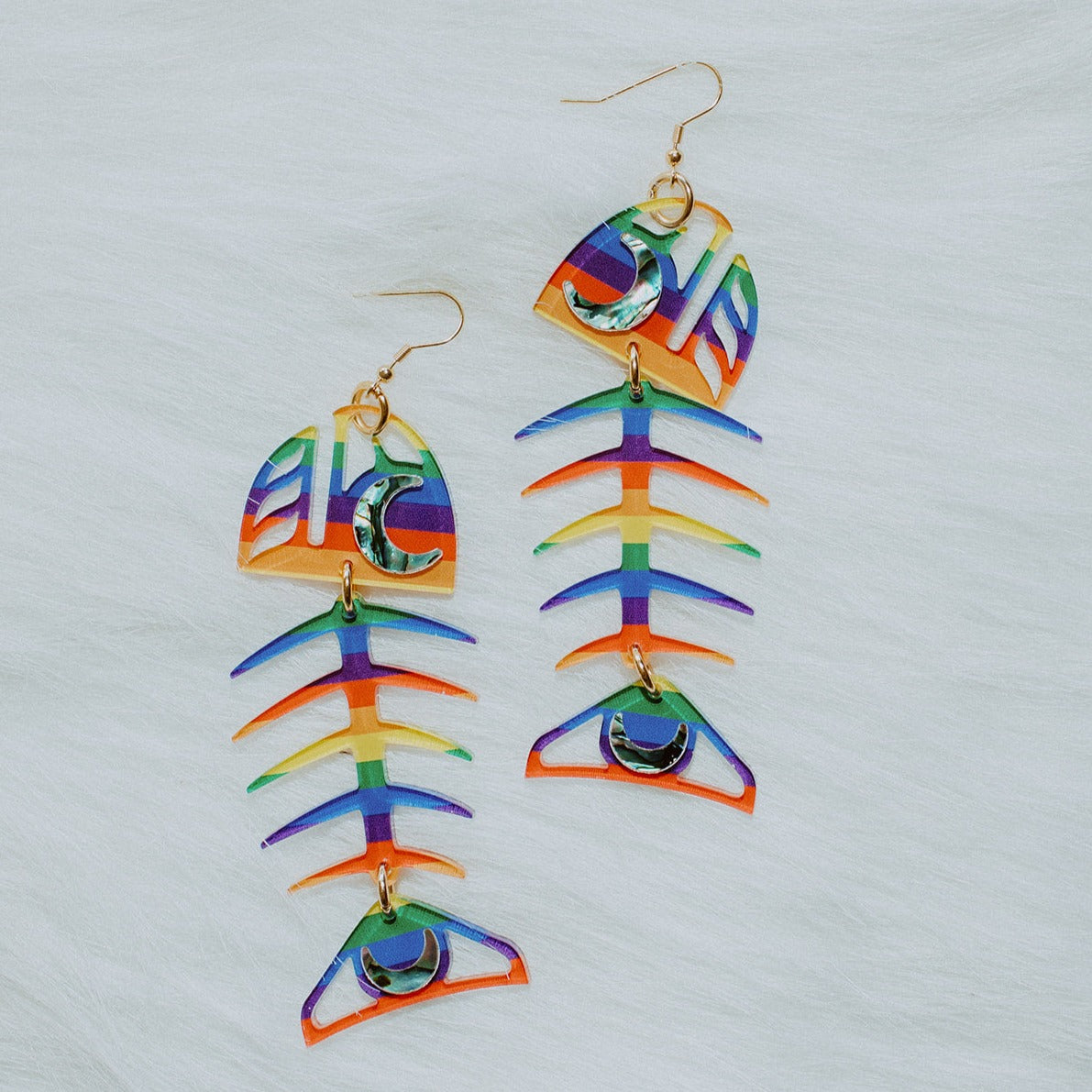 The rainbow pride medium salmon ghost