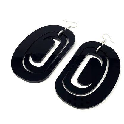 Large Ovoid Earring