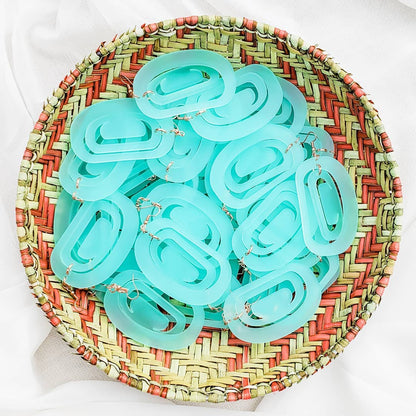 Large Ovoid Earring