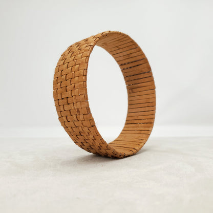 Woven cedar bracelet, a Cedar Embrace accessory