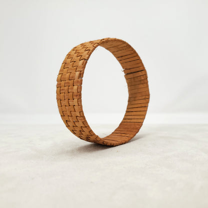 Woven cedar bracelet, a Cedar Embrace accessory