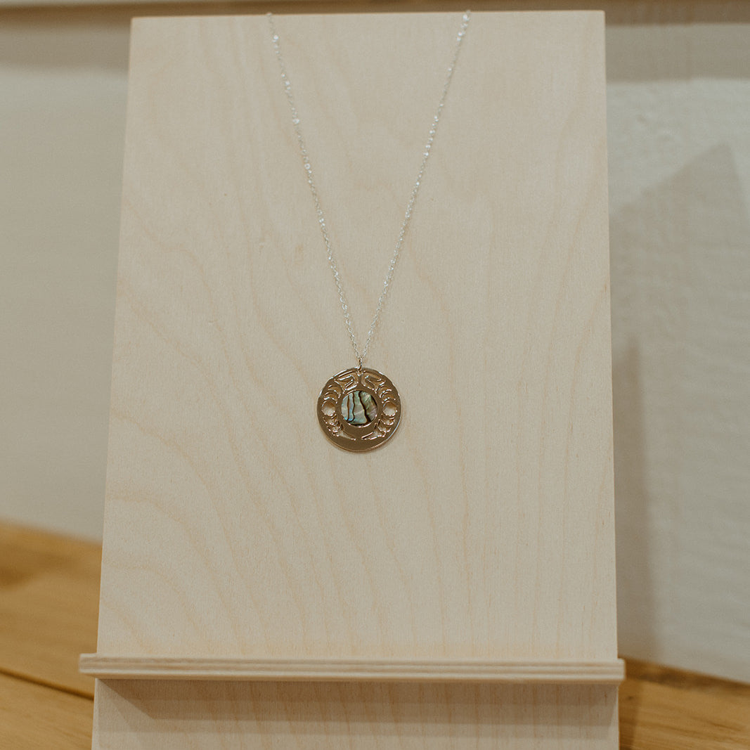 Metal New Moon Necklace