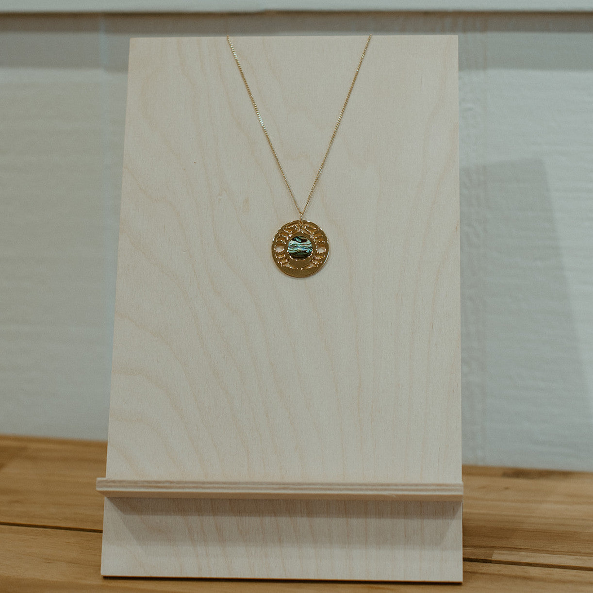 Metal New Moon Necklace