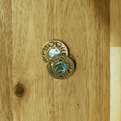 Metal New Moon Earring