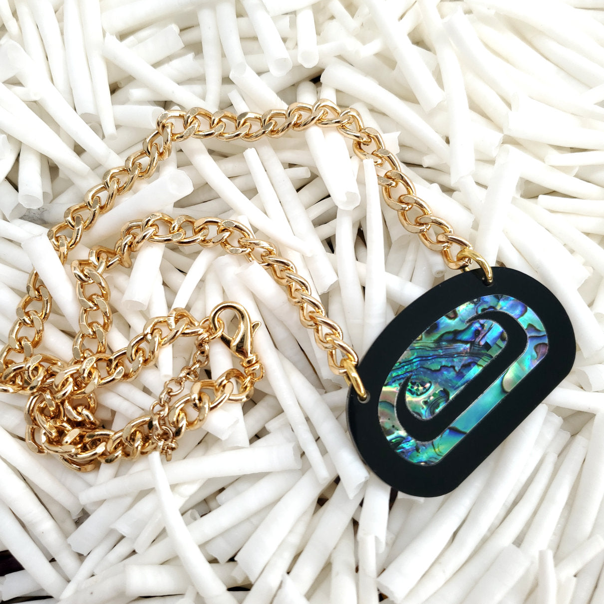 Abalone Ovoid Choker