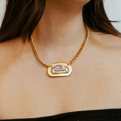Abalone Ovoid Choker