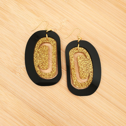 Large Ovoid Earring