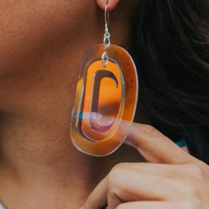 Large Ovoid Earring