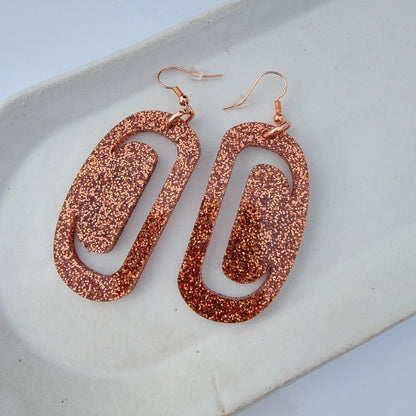 Small Ovoid Earring