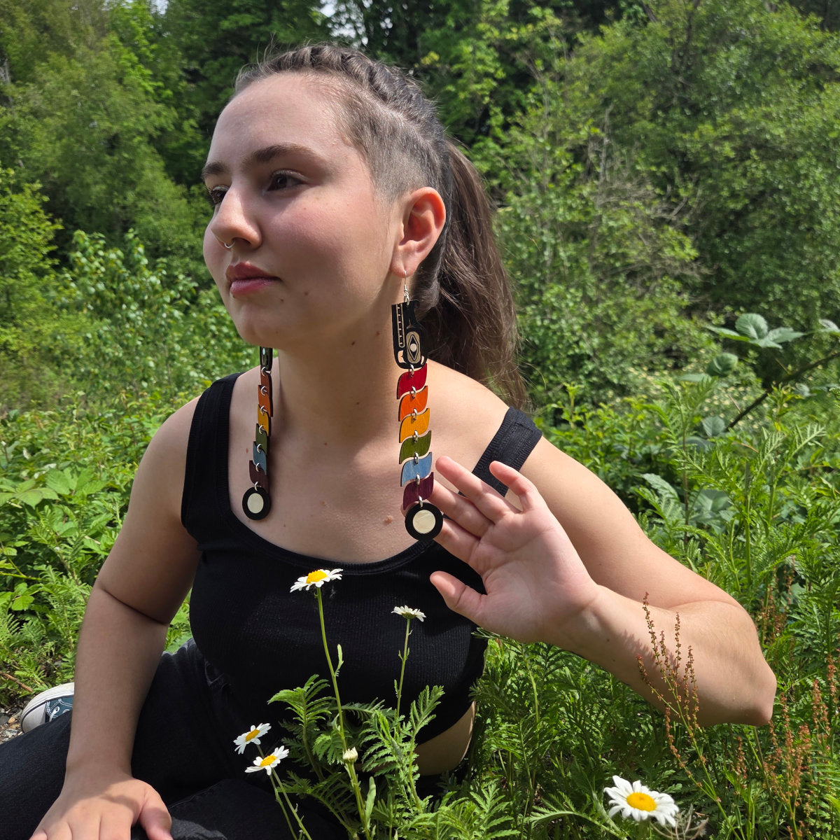 Pride Serpent Earring