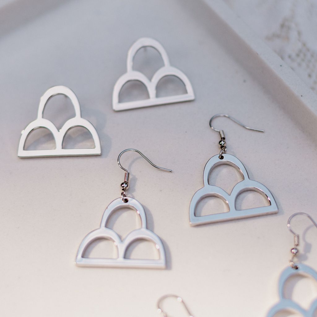 She dreamed of rain earring with in silver