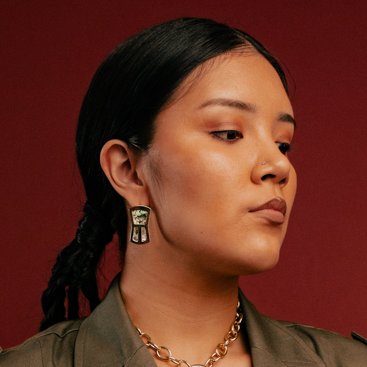 Warrior Shells Earring